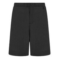 Off-White SS21 Solid Color Large Shorts Loose Fit Gray OMCB049S21FAB0020600