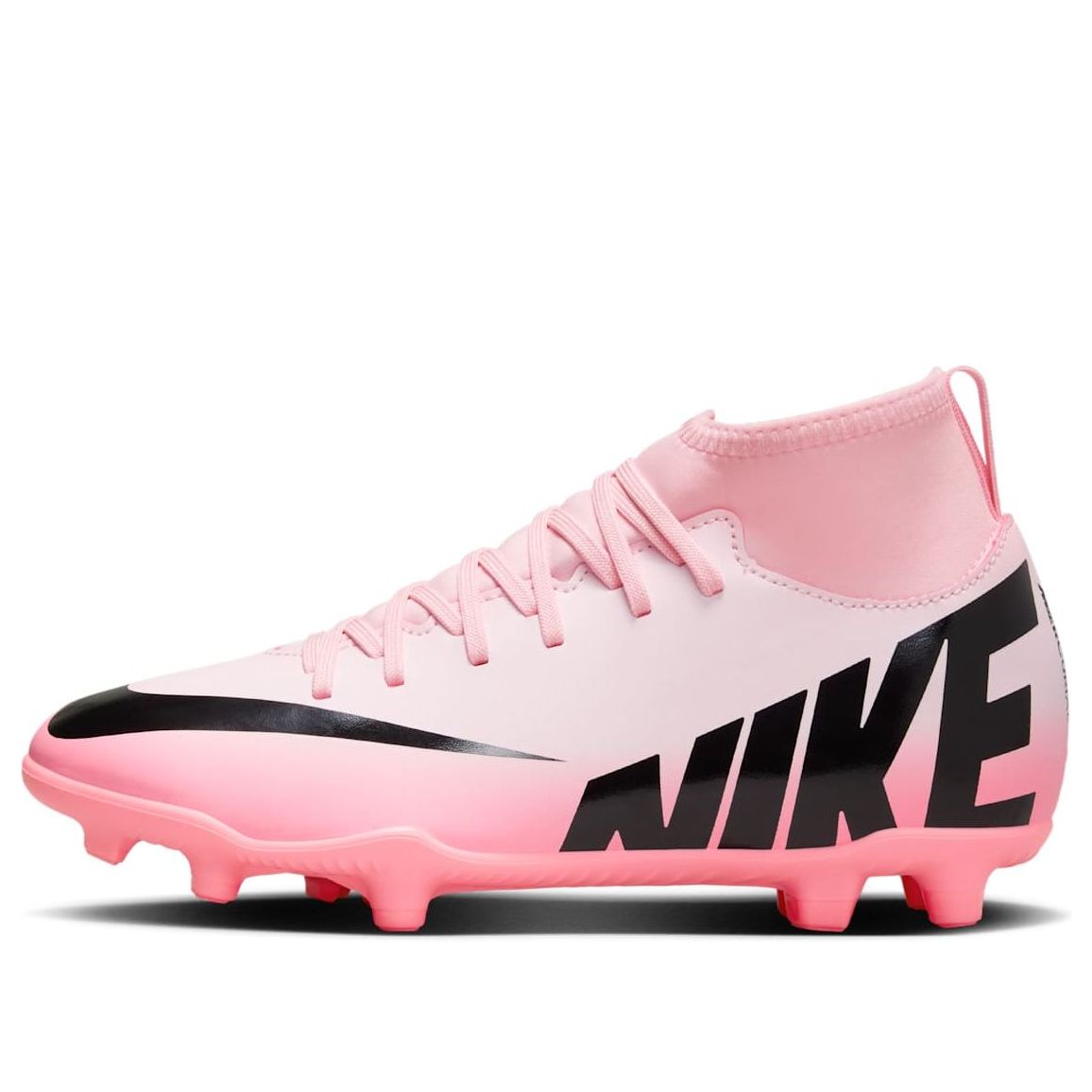 (GS) Nike Mercurial Superfly 9 Club FG/MG 'Pink Foam Black' DJ5959-601