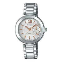 CASIO SHEEN Series Quartz Watch Stainless Steel Strap Silver Analog SHE-3050D-7A