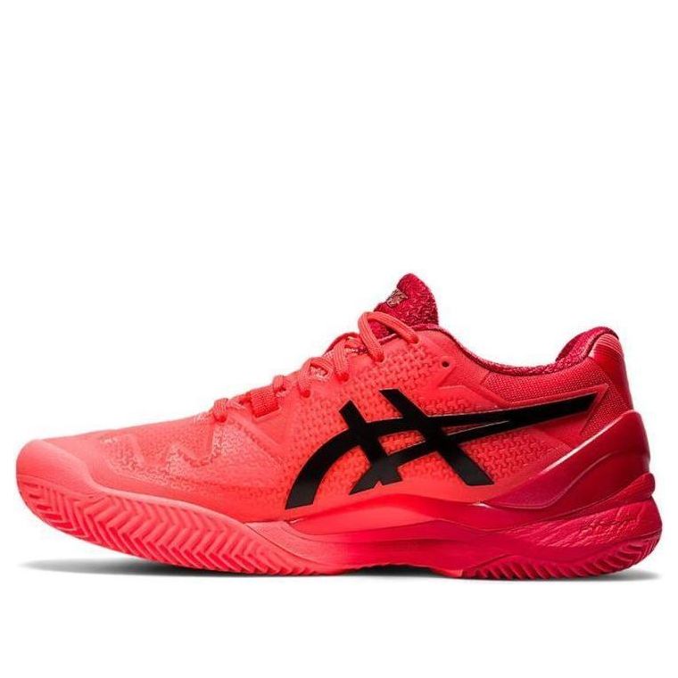 (WMNS) ASICS Gel-Resolution 8 Clay 'Tokyo Red Black' 1042A133-701