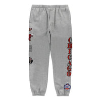 Mitchell & Ness x NBA Team Origins Fleece Pants 'Chicago Bulls' PSWP4850-CBUGYHT