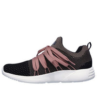(WMNS) Skechers Bob's Sport Sparrow Low-Top Black/Pink 32709-BKPK