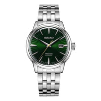 Men's SEIKO Series Casual waterproof Mechanical Retro Green SRPE15J1