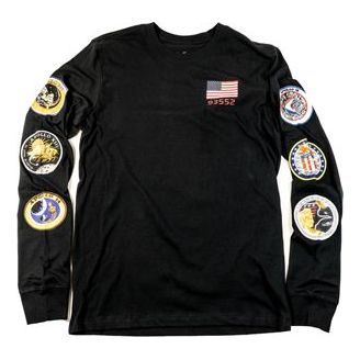 Nike Paul George X NASA Long Sleeve Black BQ7535-010