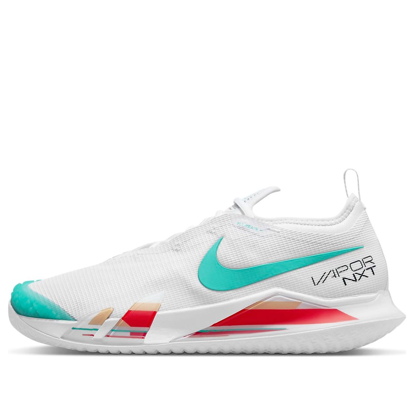 Nike Court React Vapor NXT 'White Washed Teal Red' CV0724-136