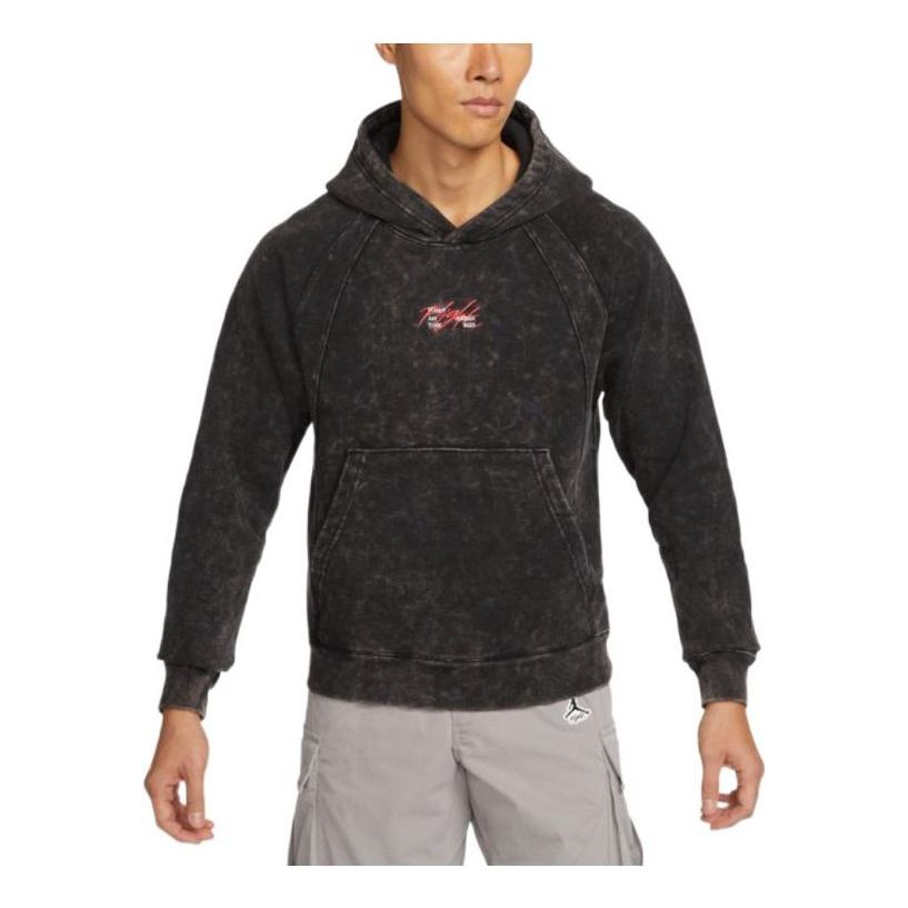 Air Jordan Flight Heritage French Terry Pullover 'Black' DJ0206-010
