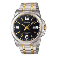 CASIO Quartz Gold/ Sports Unisex Mens Silver Analog MTP-1314SG-1AVDF