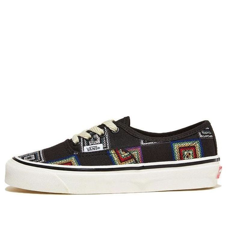 Vans Authentic 44 Low Top Skateboarding Shoes Unisex Black VN0A7Q5CBLK