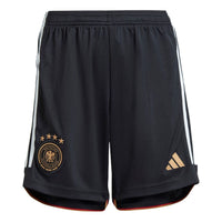 (GS) adidas Germany 22 Home Shorts 'Black' HF1465