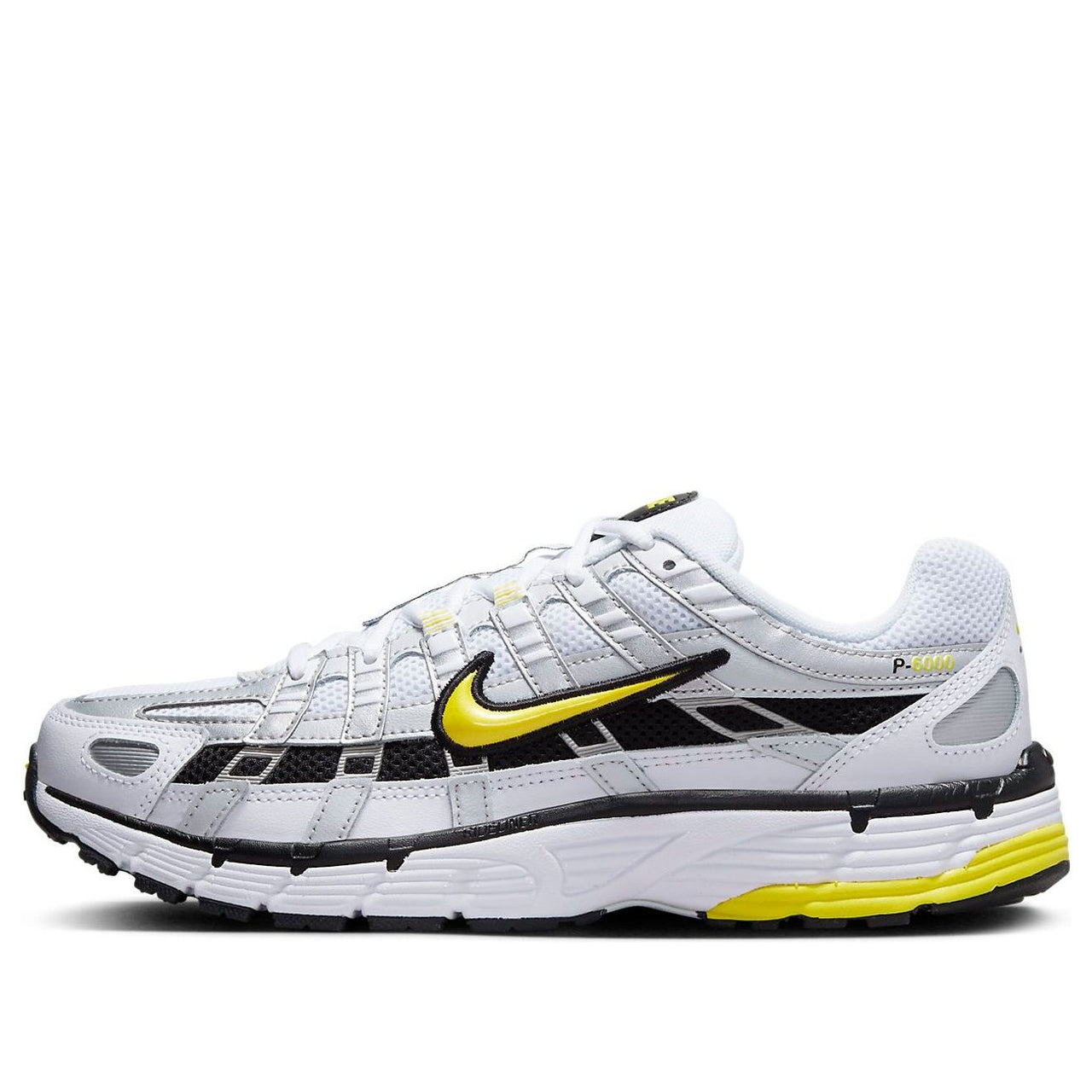 (WMNS) Nike P-6000 'White Opti Yellow' FD9876-102
