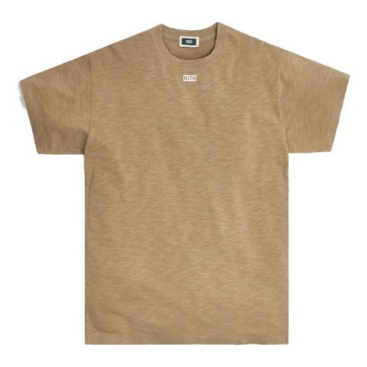 KITH Jfk Slub Jersey Tee Short Sleeve Brown KH3694-104