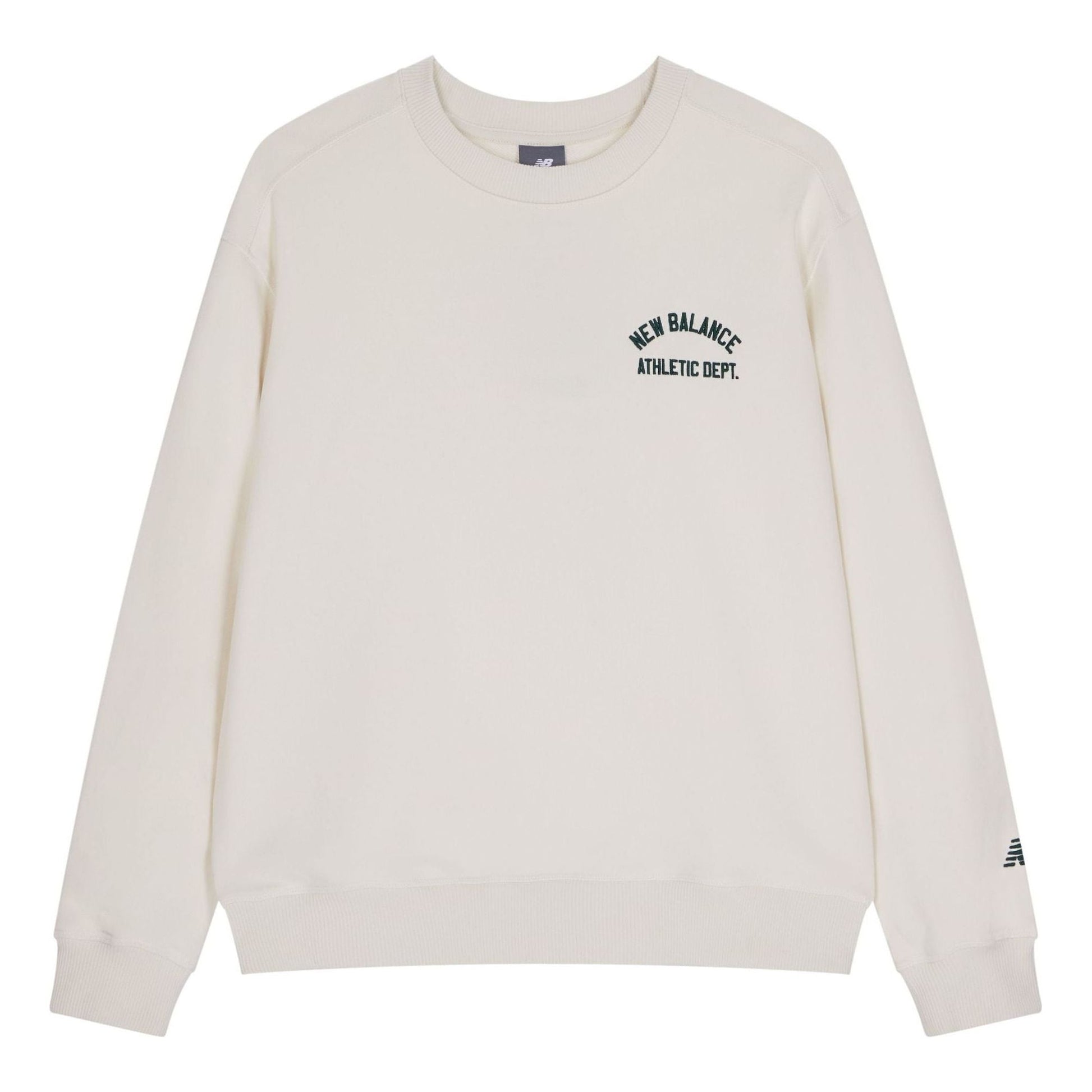 New Balance Athelitics Sweatshirt Asia Sizing 'White' AMT41312-CIC