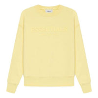 (GS) Fear of God Essentials SS21 Pull-Over Crewneck Yellow/Lemonade FOG-SS21-519