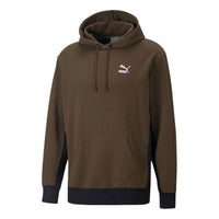 PUMA Classics Block Hoodie 'Brown' 535619-62