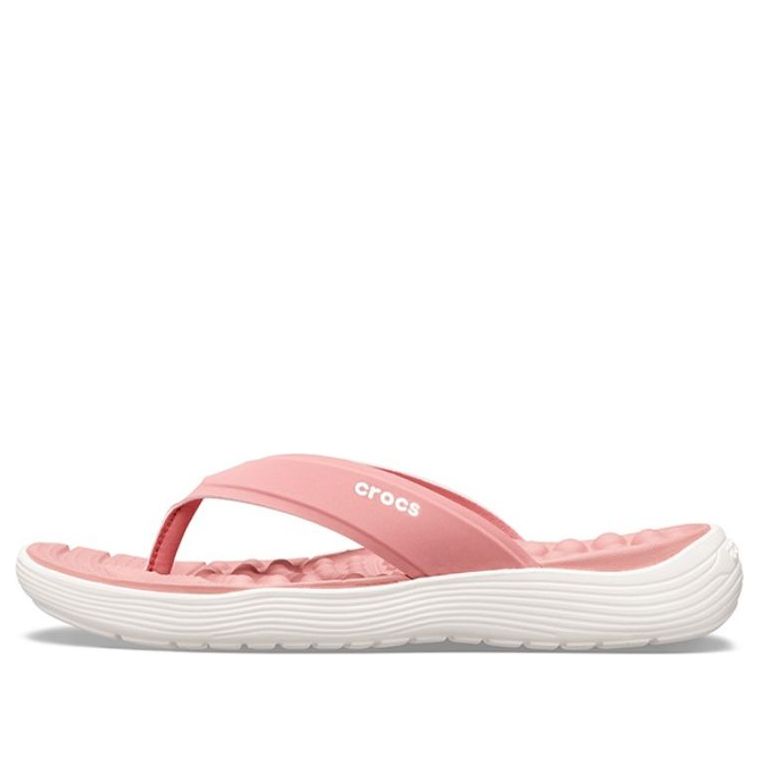 (WMNS) Crocs Reviva Flip-Flops Pink 205473-6PH