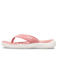 (WMNS) Crocs Reviva Flip-Flops Pink 205473-6PH
