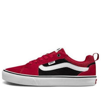 Vans Filmore Suede Canvas Skate 'Black Red' VN0A3MTJSWJ