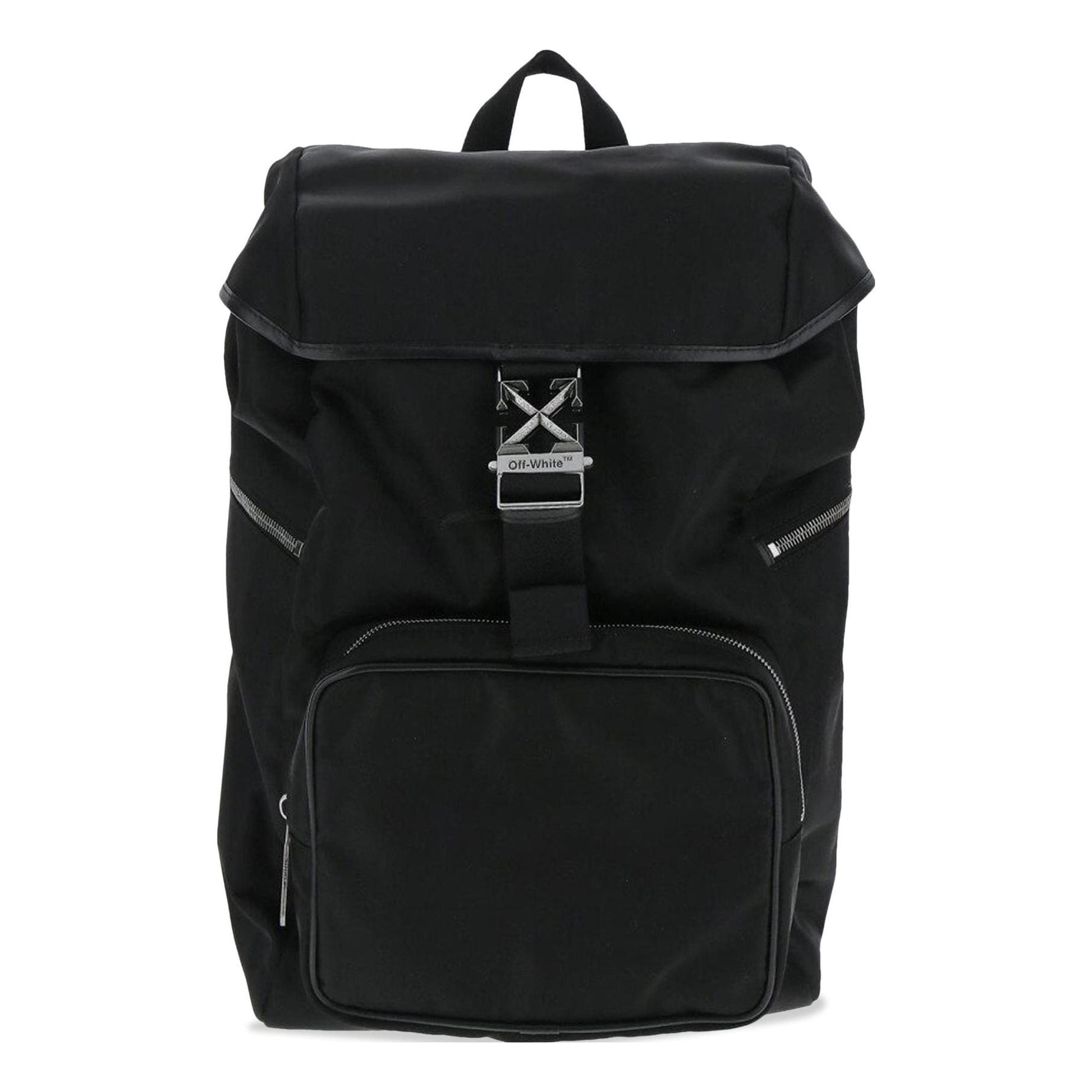 Off-White Arrow Flap Backpack 'Black' OMNB054C99FAB0011000
