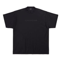 Balenciaga Mirror Cotton T-Shirt 'Black' 720198TNVR51069