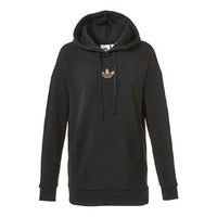 (WMNS) adidas originals Trefoil Hoodie 'Black' GH7776