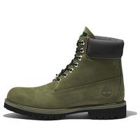 Timberland 6 Inch Premium Waterproof Boots 'Green Nubuck' A2KZQW