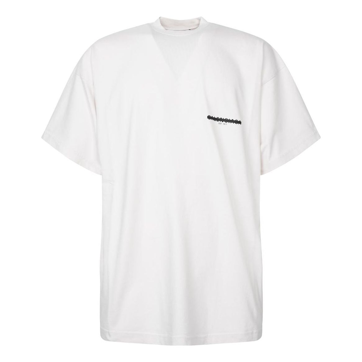 Balenciaga Strike 1917 Oversized T-shirt 'White' 694576TMVJ69800