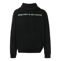 Off-White SS21 x Something & Associates Crossover Alphabet hooded Printing Black OMBB034T190030491044