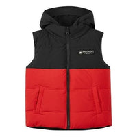 (GS) Skechers Logo Printed Reversible Down Jacket 'Red Black' P422B002