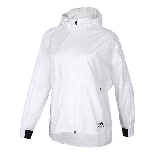 (WMNS) adidas Wb Block Sports Stylish Jacket White EH3848