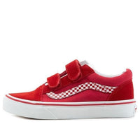 (PS) Vans Old Skool V 'Red White' VN0A4BUV0LD