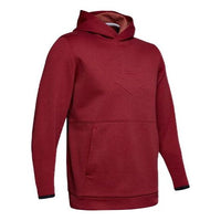 Under Armour Athlete Recovery Fleece Graphic Sports Pullover Men's Red 1344145-610
