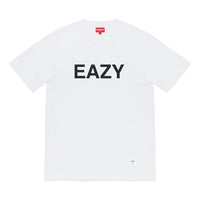 Supreme SS20 Week 1 Eazy S/S Top Alphabet Short Sleeve Unisex White SUP-SS20-224
