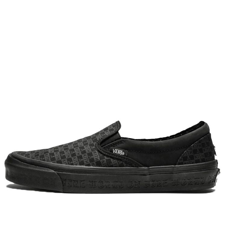 Vans Kith x Mastermind World x OG Classic Slip-On LX 'Black' VN0A32QNS5K