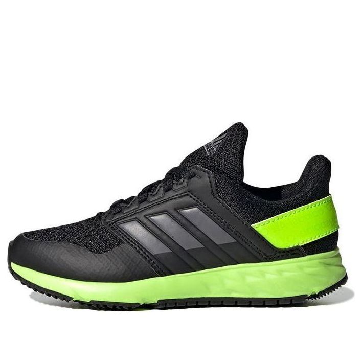 (GS) adidas Fortafaito Running 'Black Green' FY7244