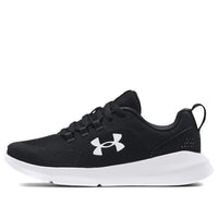 (WMNS) Under Armour Essential Wide D 'Black White' 3025372-001