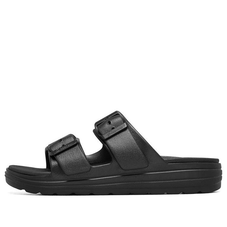 (WMNS) Skechers Call Breeze Slippers Black 111064-BBK