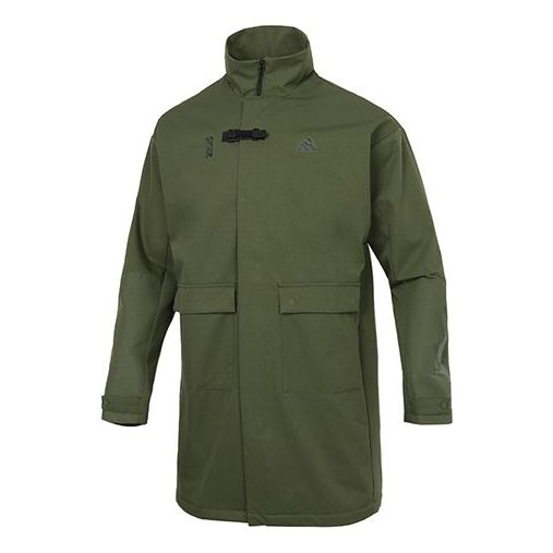 adidas Wj Jkt Long mid-length Sports Jacket Green GU1767