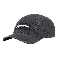Supreme Coated Cordura Camp Cap 'Black White' SUP-SS22-890