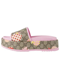 (WMNS) Gucci Rubber GG Slide 'Les Pommes' 664214-22K20-8961