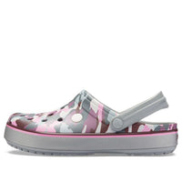 Crocs Crocband Graphic III Clogs 'Grey Pink' 205834-0GF