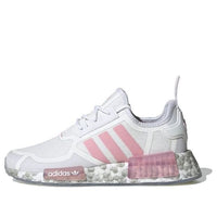 (GS) adidas originals NMD_R1 'White Light Pink' GX5733