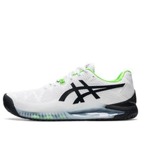 ASICS Gel Resolution 8 2E Wide 'White Green Gecko' 1041A113-105