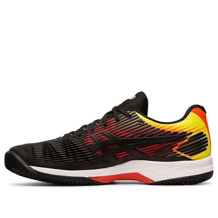 ASICS Solution Speed Ff Clay Running Shoes Black/White/Orange 1041A004-809