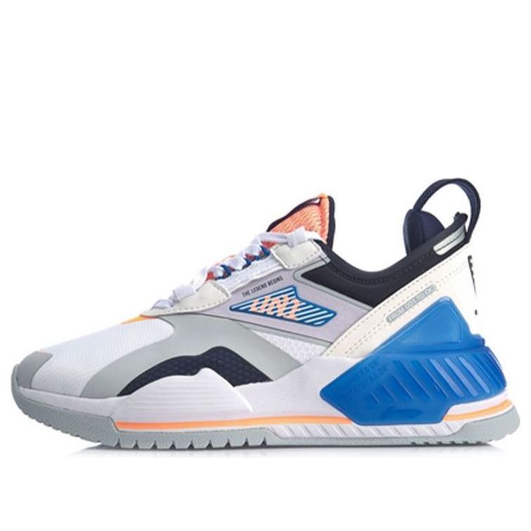 (WMNS) Li-Ning 001 T2000 'White Blue' AGLQ002-3