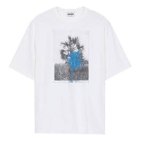 KENZO Unisex SS21 520 Series Printing Round-neck White FB52TS6924SA-01B