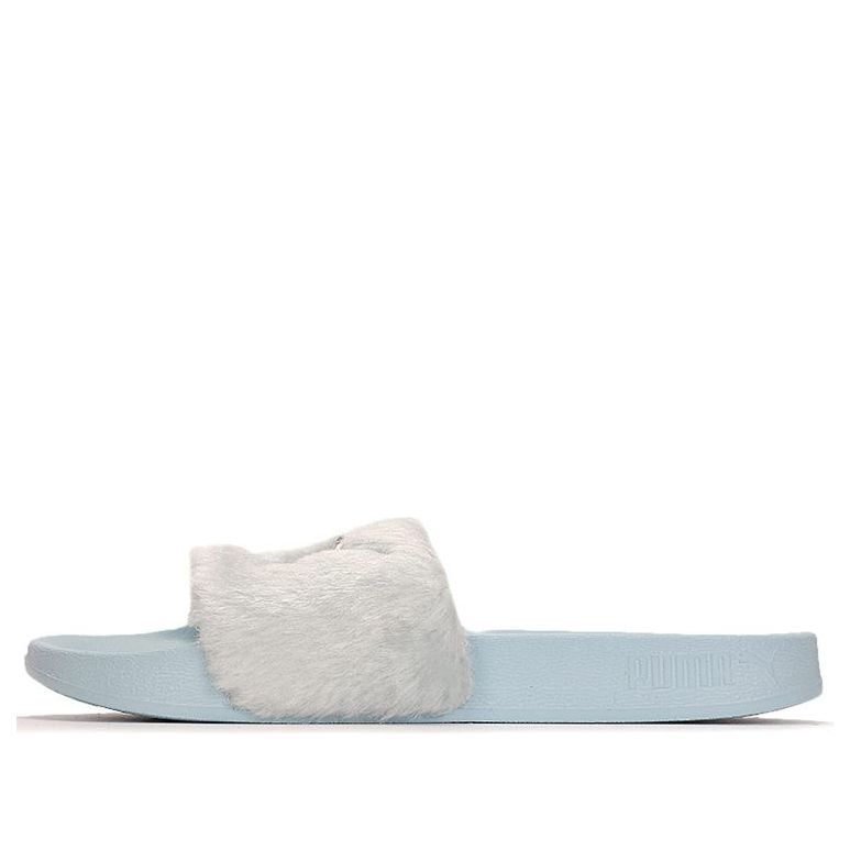 (WMNS) PUMA Leadcat Feather Slide 'Cool Blue' 383758-02