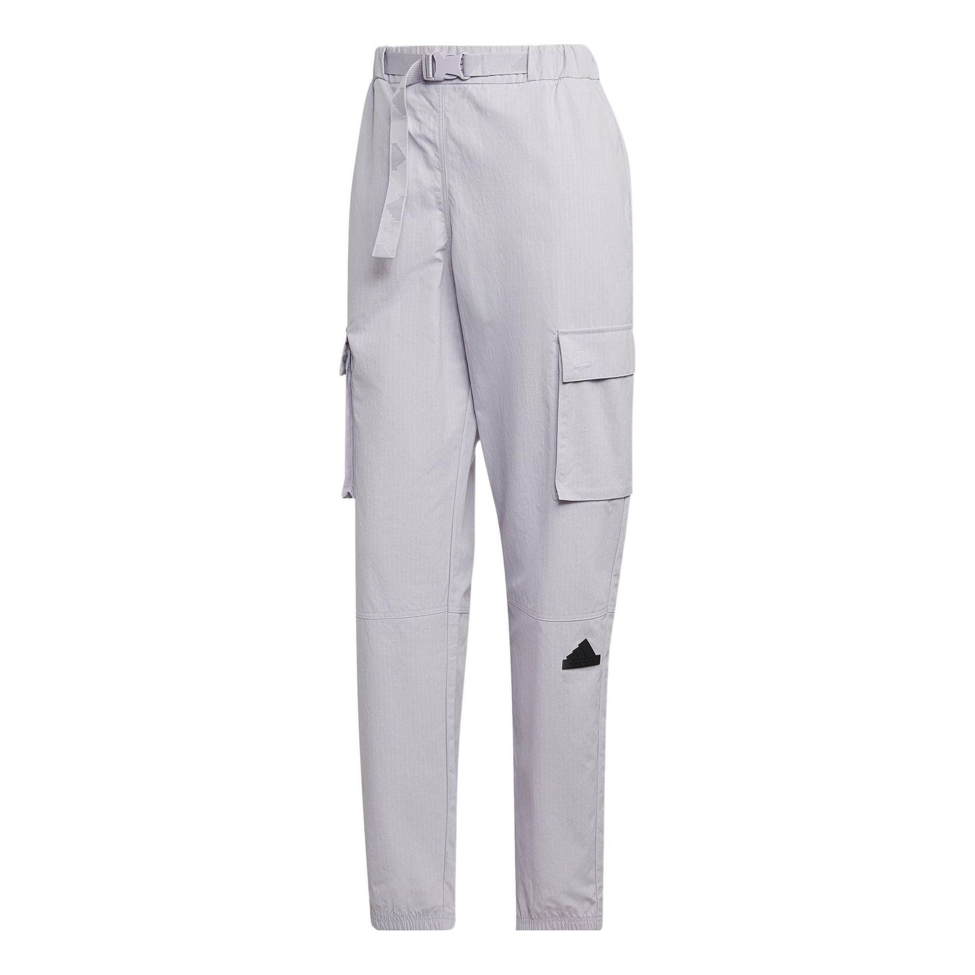 (WMNS) adidas Cargo Pants Asia Sizing 'Purple' HG4367