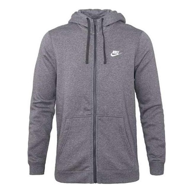Nike logo hooded jacket 'Grey' 804390-071