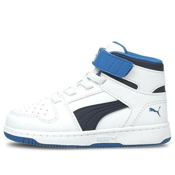 (TD) PUMA Rebound Lay-up Sl Casual Shoes White/Blue/Black 370489-13