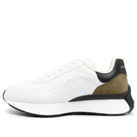Alexander McQueen Sprint Runner 'White Green' 777417WIDNE8738